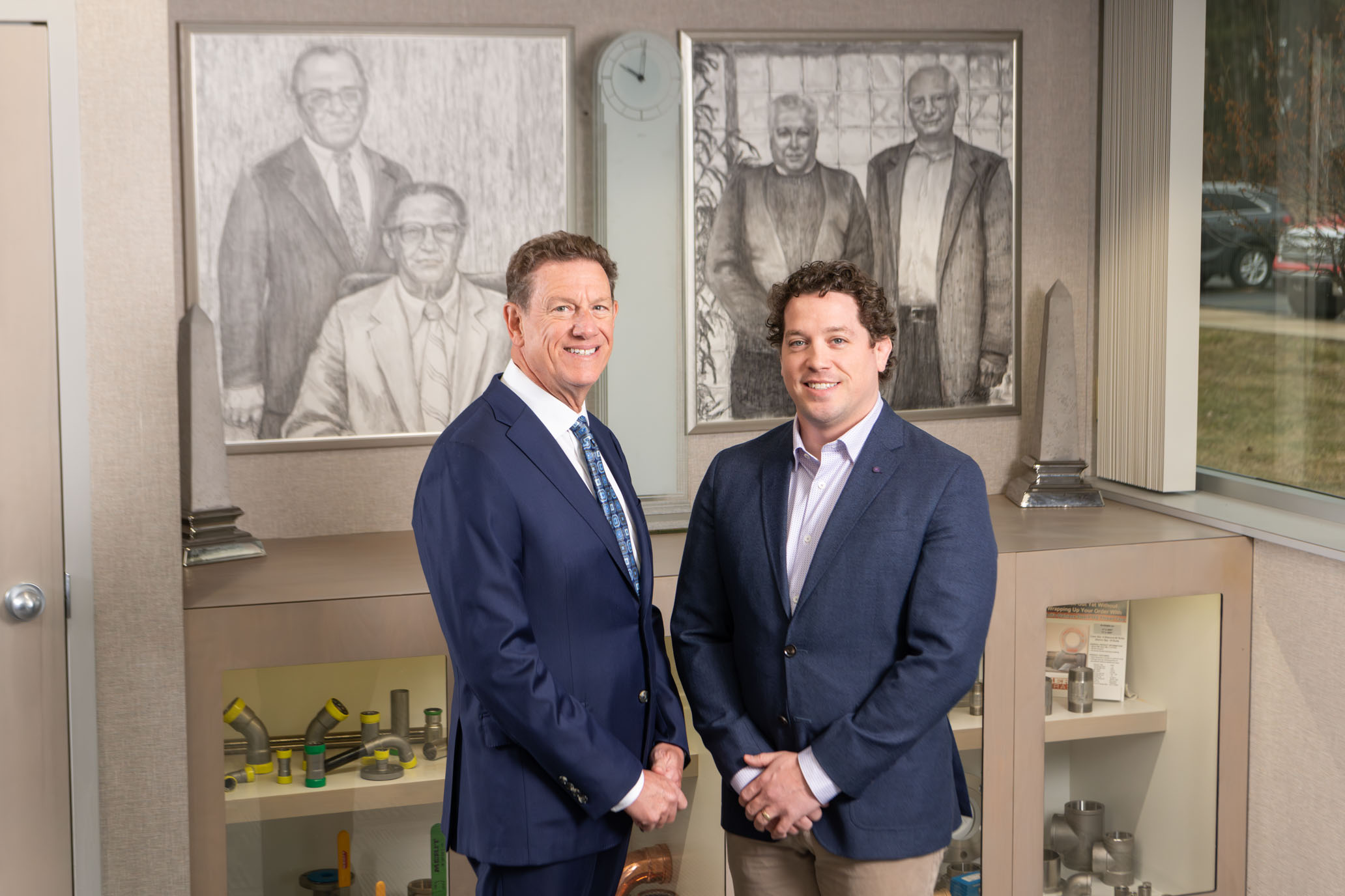 Third Generation, Alan and his son, Kevin -Fourth Generation